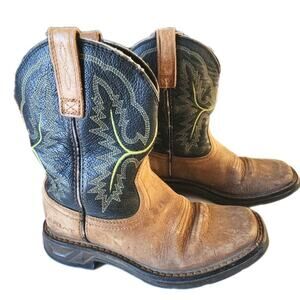 Kids' WorkHog XT Wide Square Toe Work Boots 1.5